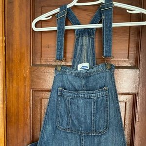 Denim overalls